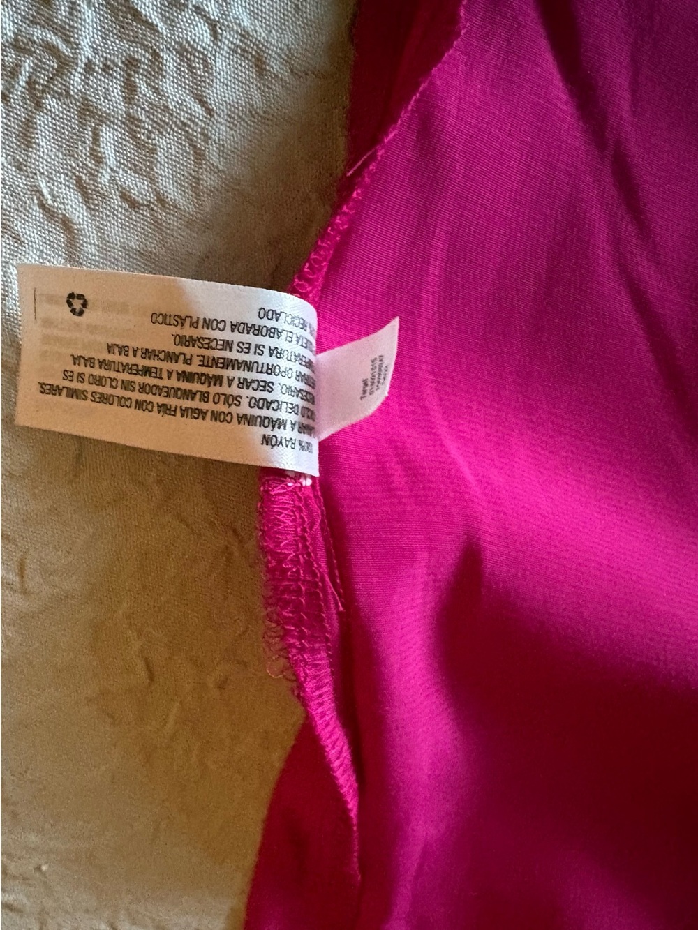 a new day Hot Pink Short Sleeve Button-Down Shirt - Picture 10 of 12